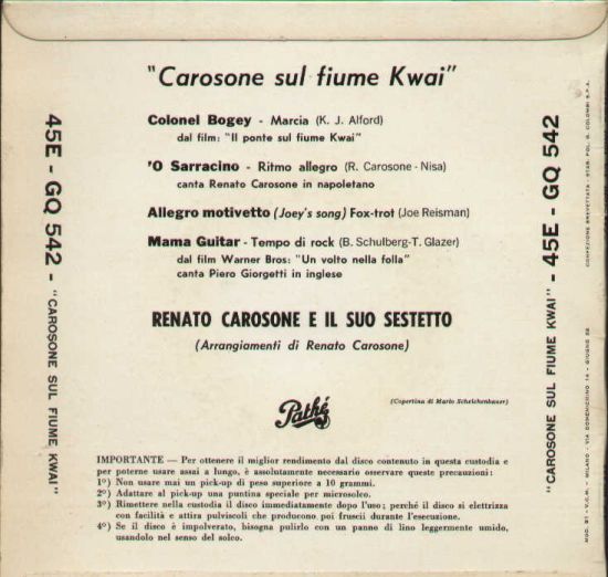 Carosone Sul Fiume Kwai