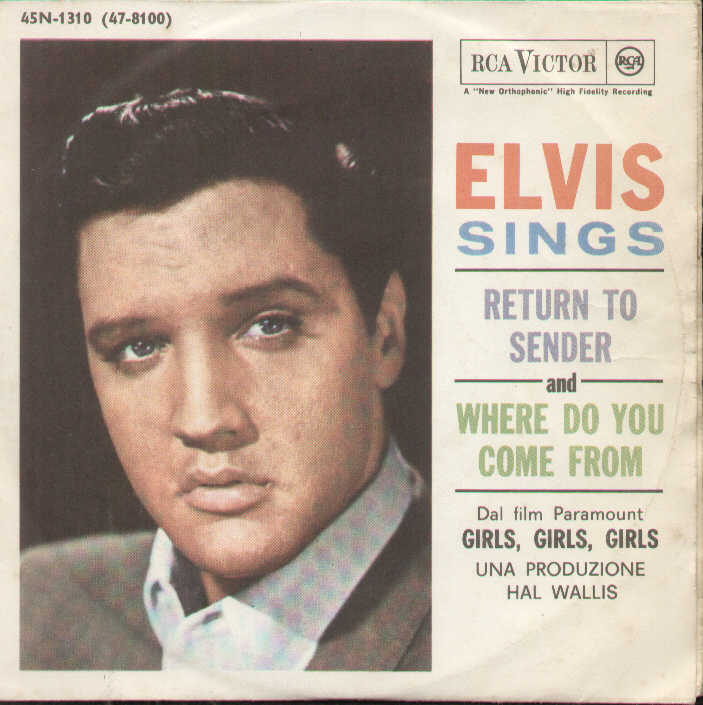 Return To Sender / Where Do You Come From