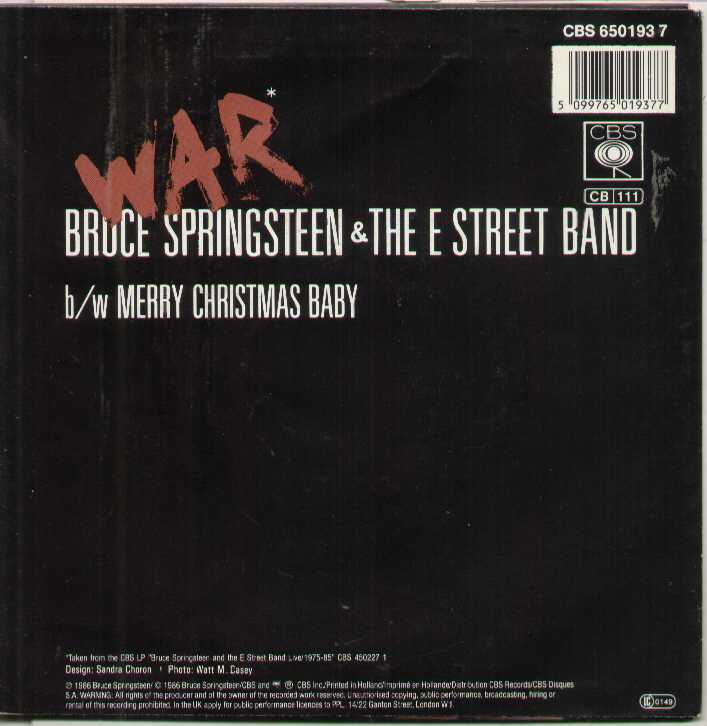 War / Merry Christmas Baby