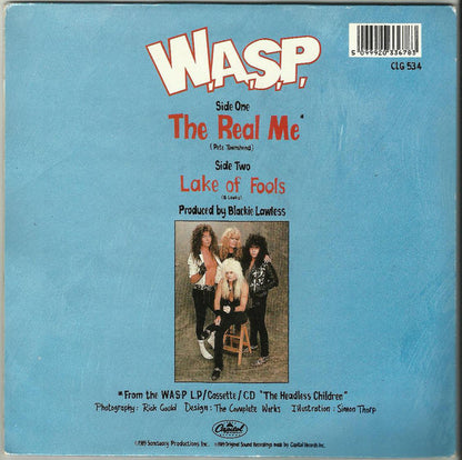 The Real Me / Lake Of Fools Blue Vinyl