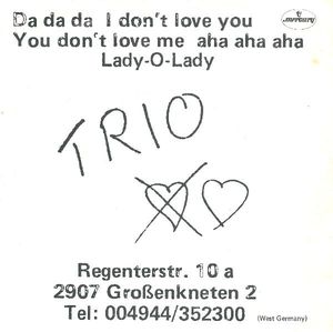 Da Da Da / Lady O Lady