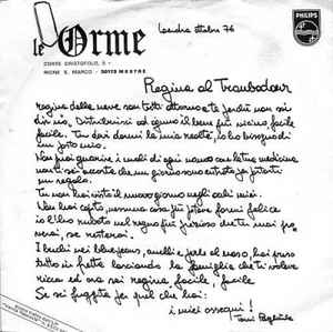 Regina Al Troubador / Verità Nascoste