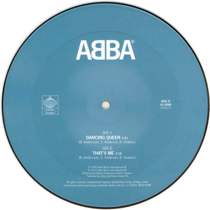 Dancing Queen / That's Me Limited Edition Picture Disc