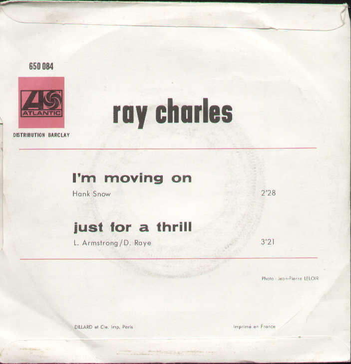 Vol.2 I'm Moving On / Just For A Thrill