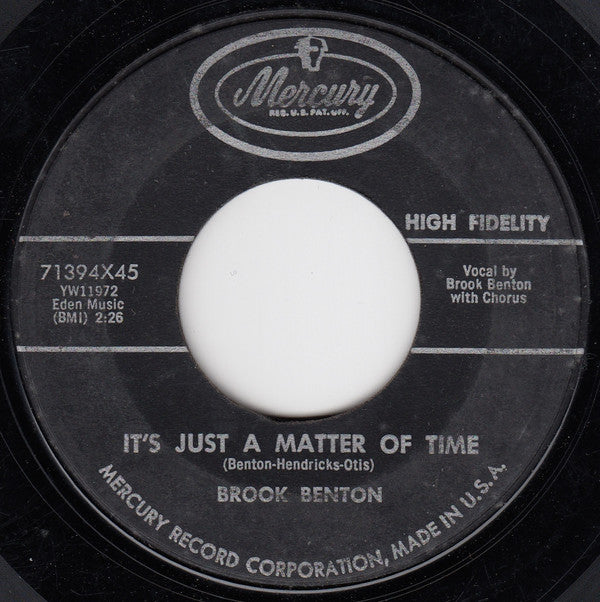 It's Just A Matter Of Time / Hurtin Inside