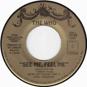 See Me Feel Me / Overture From Tommy Instrumental