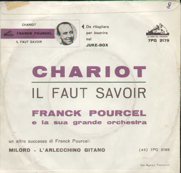 Chariot / Il Faut Savoir