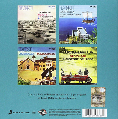 Capital 45 Lucio Dalla Limited Edition Boxset 4X45