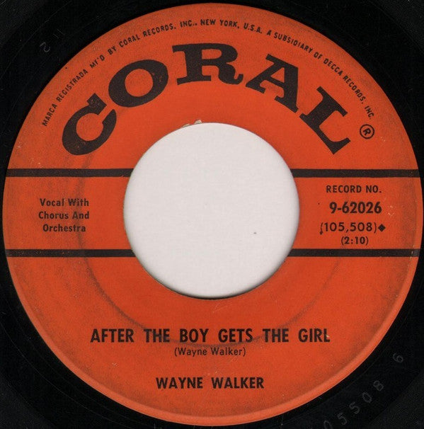 After The Boy Gets The Girl / Just Before Dawn