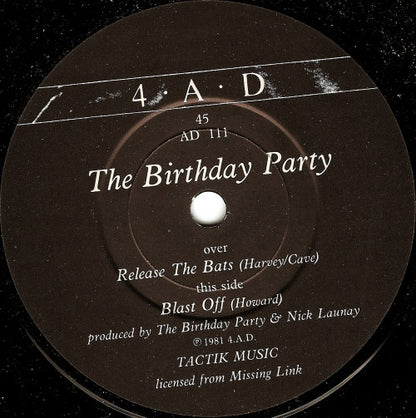 Release The Bats / Blast Off