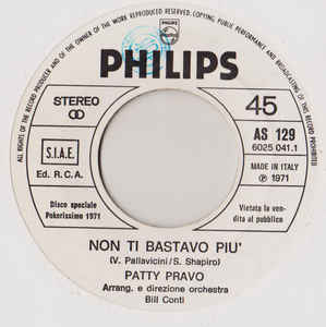 Non Ti Bastavo Più / Ritorna