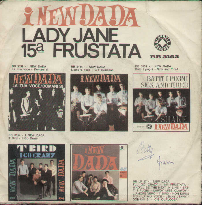 Lady Jane / 15 Frustata