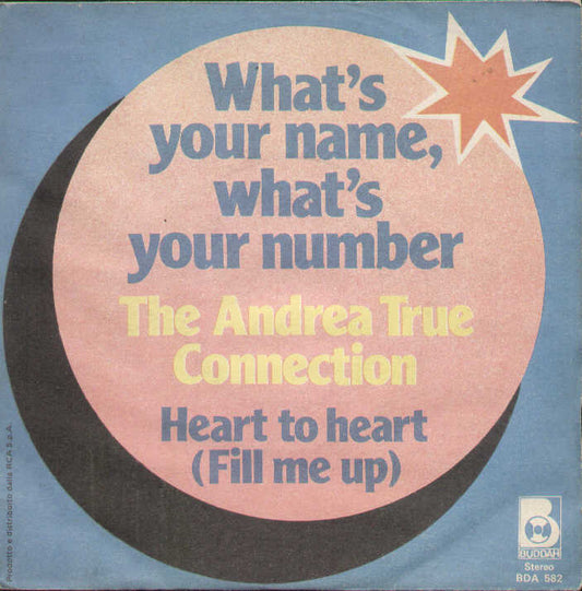 What's Your Name What's Your Number / Fill Me Up