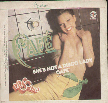 She's Not A Disco Lady / Cafè