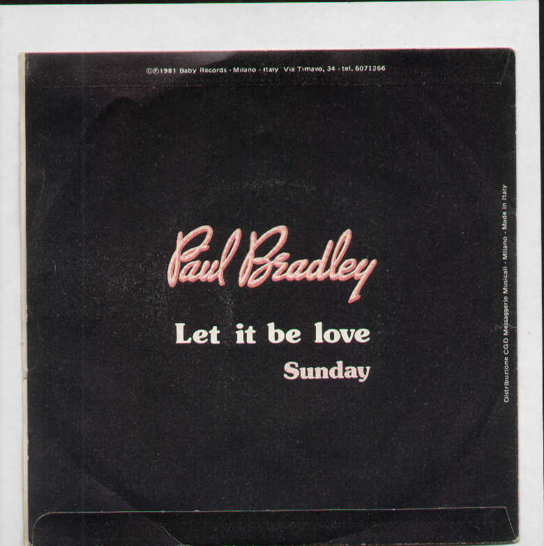 Let It Be Love / Sunday