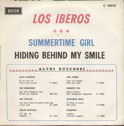 Summertime Girl / Hiding Behind My Smile