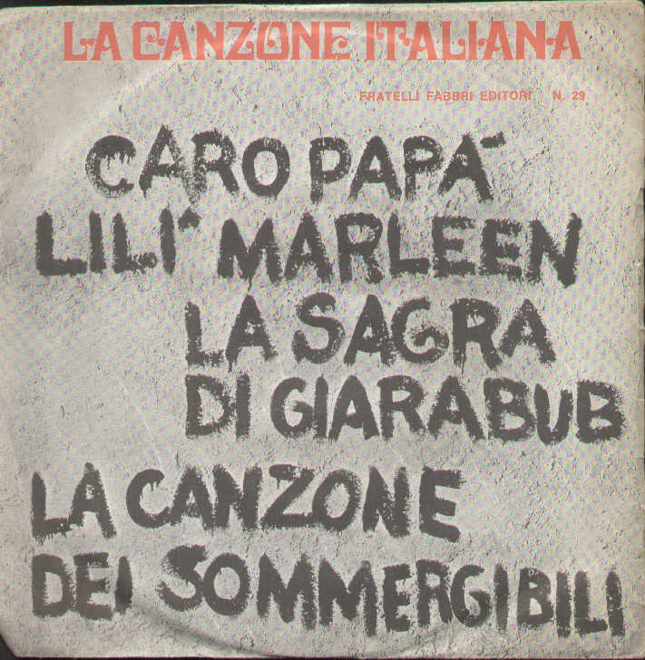 La Canzone Italiana N.29