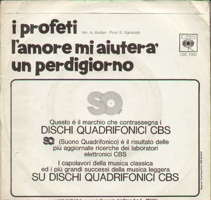 L'amore Mi Aiuterà / Un Perdigiorno