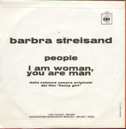 People / I Am Woman You Are Man