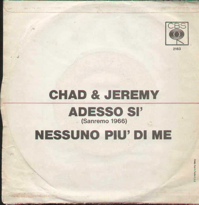 Adesso Si / Nessuno Più Di Me
