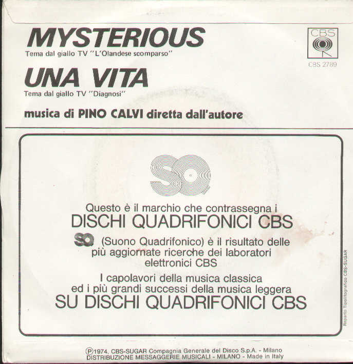 Mysterious / Una Vita