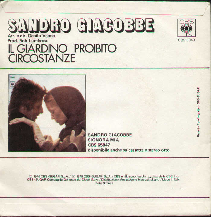 Il Giardino Proibito / Circostanze