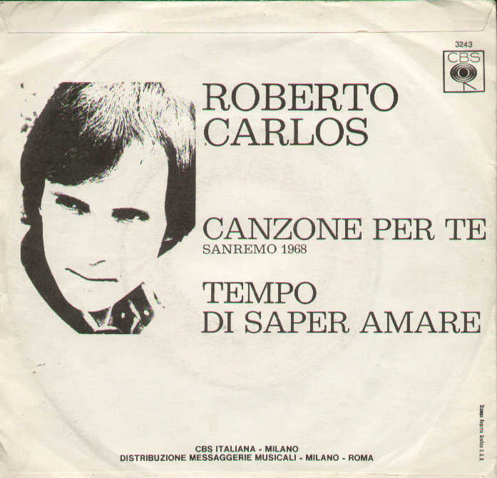 Canzone Per Te / Tempo Di Saper Amare