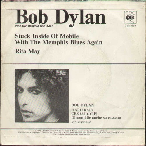 Stuck Inside Of Mobile With The Memphis Blues Again / Rita M