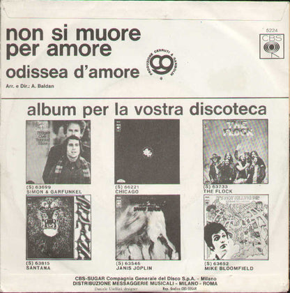 Non Si Muore Per Amore / Odissea D'amore