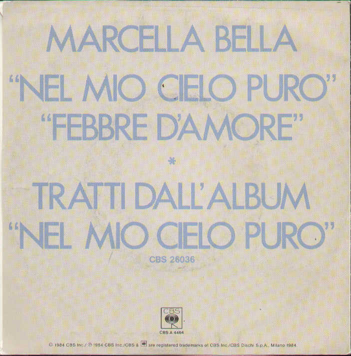 Nel Mio Cielo Puro