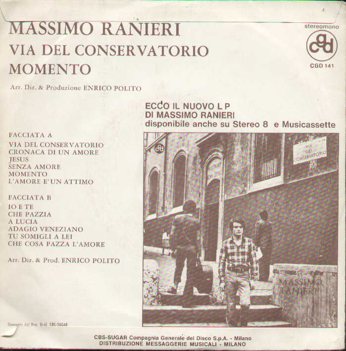 Via Del Conservatorio / Momento