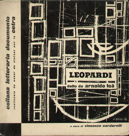 Leopardi Detto Da Arnoldo Foa