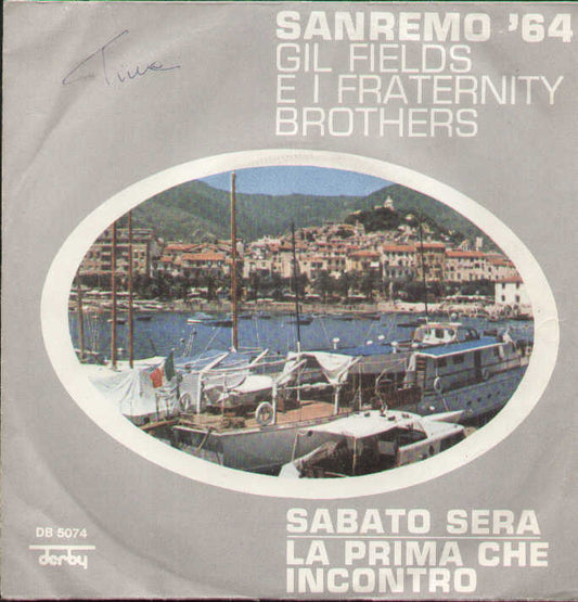 Sabato Sera / La Prima Che Incontro