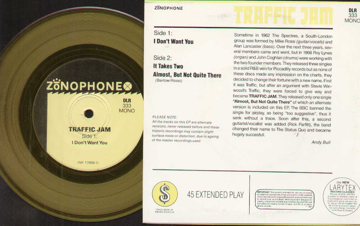 I Don't Want You / It Takes Two .. Yellow Vinyl