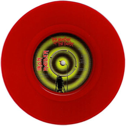 The Number Of The Beast Red Vinyl