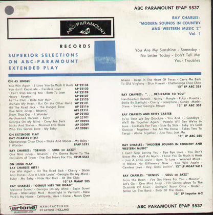 Modern Sounds In Country And Western Music Vol.2 Ep