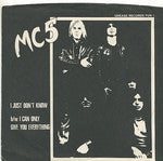 I Just Don't Know / I Can Only Give You Everything