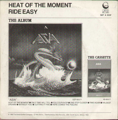 Heat Of The Moment / Ride Easy