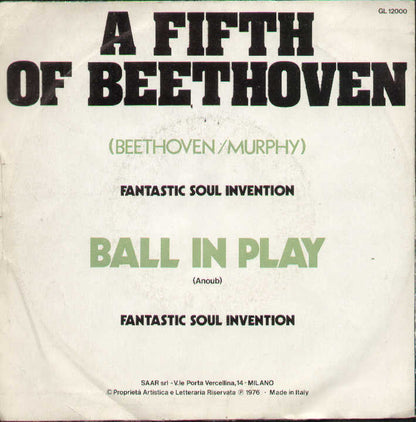 A Fifth Of Beethoven / Ball In Play