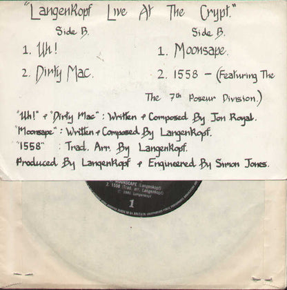 Langenkopf Live At The Crypt