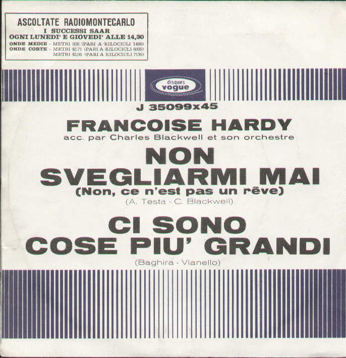 Non Svegliarmi Mai / Ci Sono Cose Più Grandi