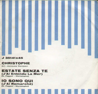 Estate Senza Te / Io Sono Qui