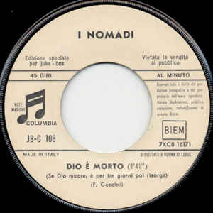 Dio È Morto / Mama