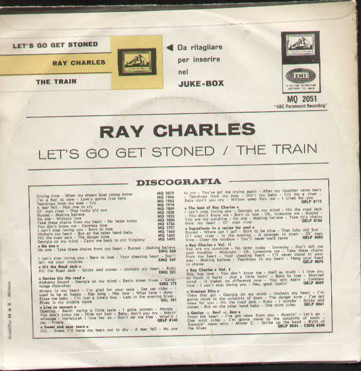 Let's Go Get Stoned / The Train