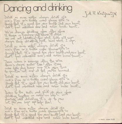 Dancing And Drinking / Rejection