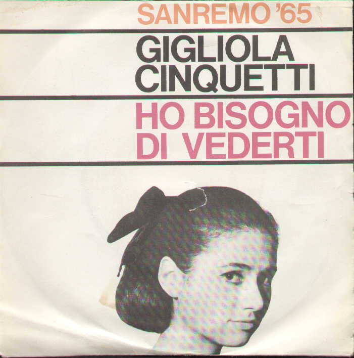 Ho Bisogno Di Vederti /Grazie Amore