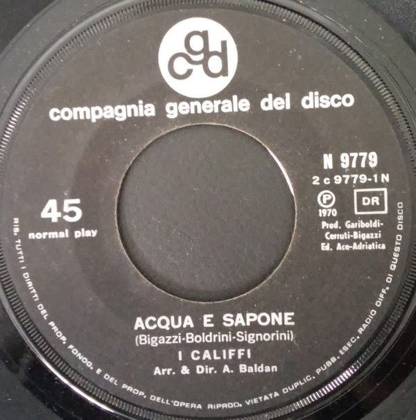 Acqua E Sapone / Lei Non Mi Tradirebbe Mai