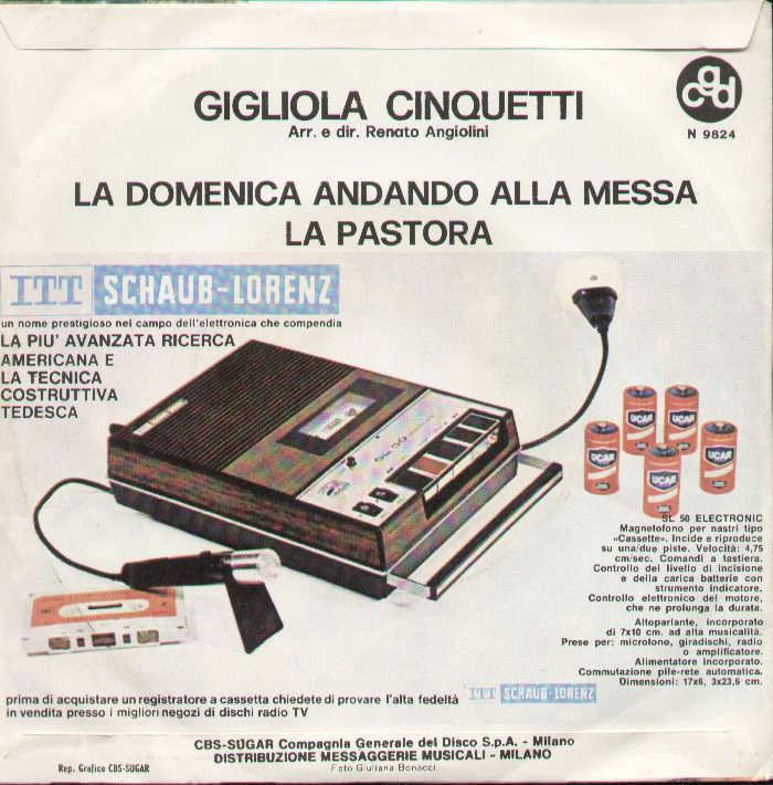 La Domenica Andando Alla Messa / La Pastora