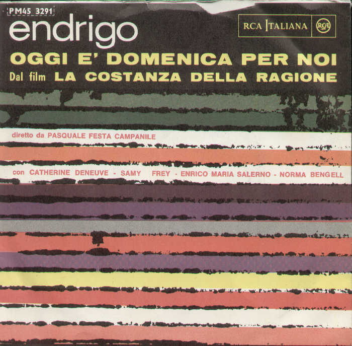Ti Amo / Oggi È Domenica Per Noi