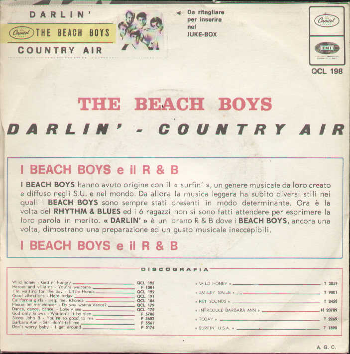 Darlin / Country Air